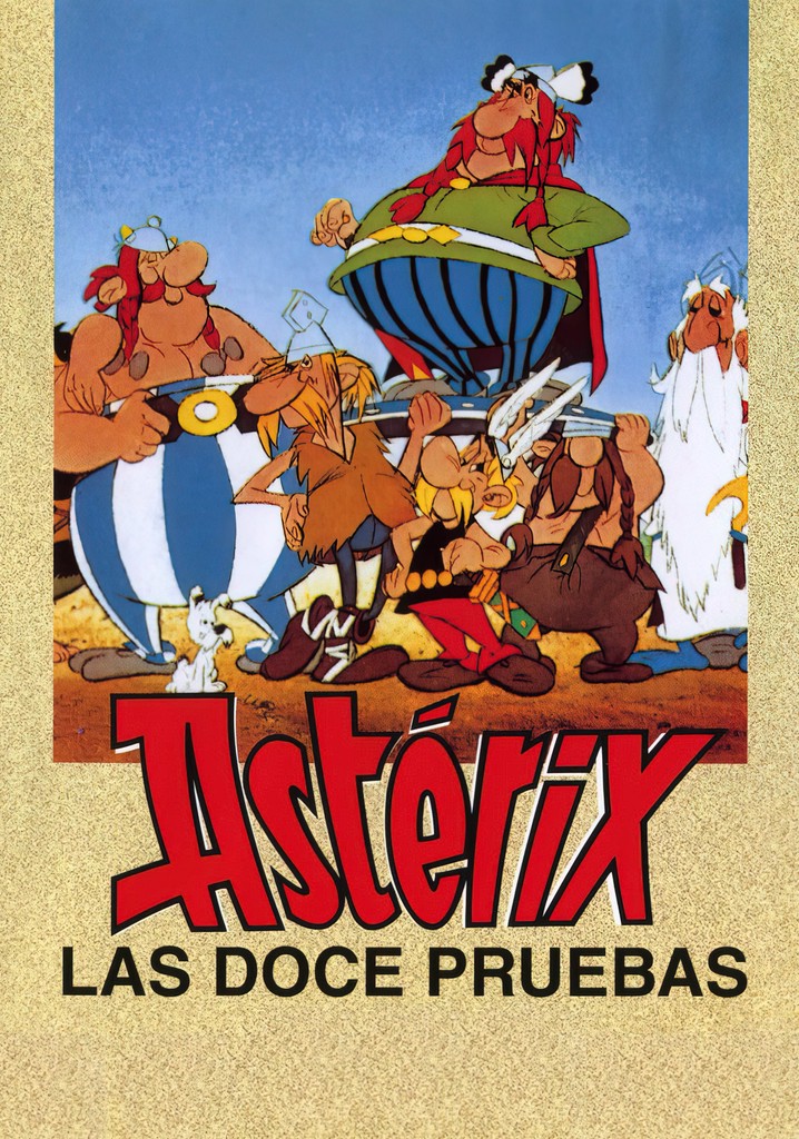 Las doce pruebas de Astérix película Ver online